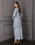 BAJU KURUNG PAHANG MODEN ELINA (POWDER BLUE)